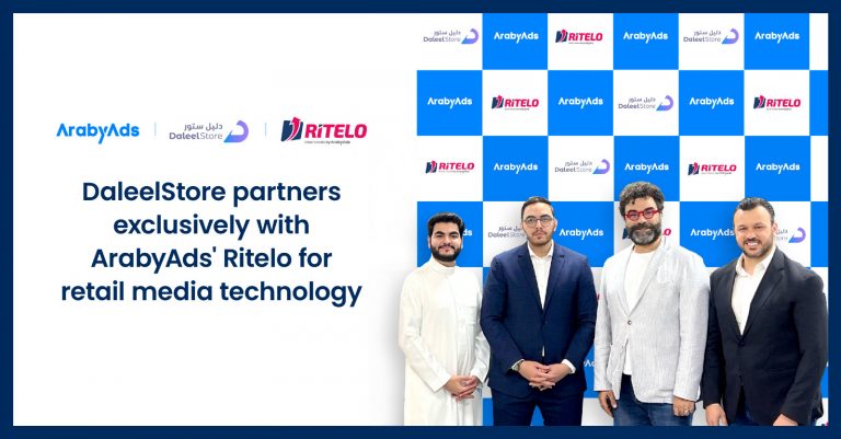 DaleelStore partners exclusively with ArabyAds’ Ritelo for retail media technology