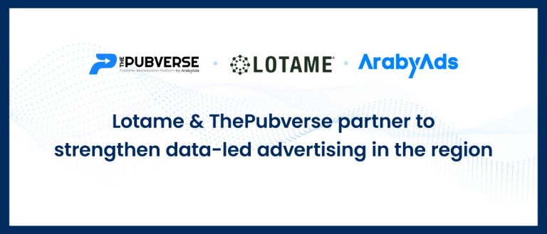Lotame & ThePubverse (by ArabyAds) partner to strengthen data-led advertising in the region