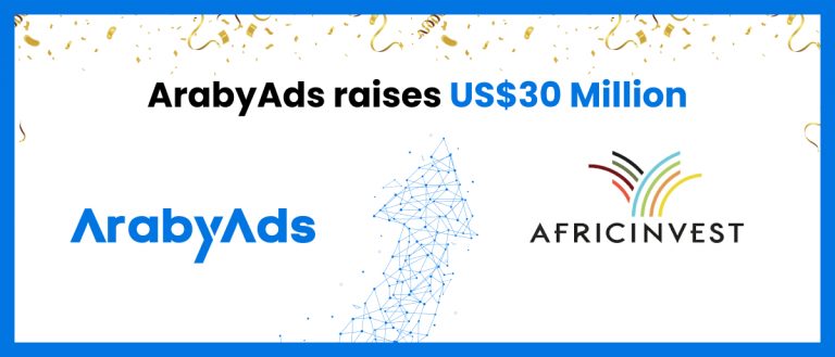 عربي آدز تنجح في إغلاق جولة استثمارية جديدة بقيمة ٣٠ مليون دولار أمريكي في نطاق جولة استثماراتها ما قبل السلسة “ب” والتي قد حصلت عليها من شركة أفريك إنفست صندوق مغارب الرابع الخاص بالأسهم، بهدف التوسع إفريقياً وعالمياً.